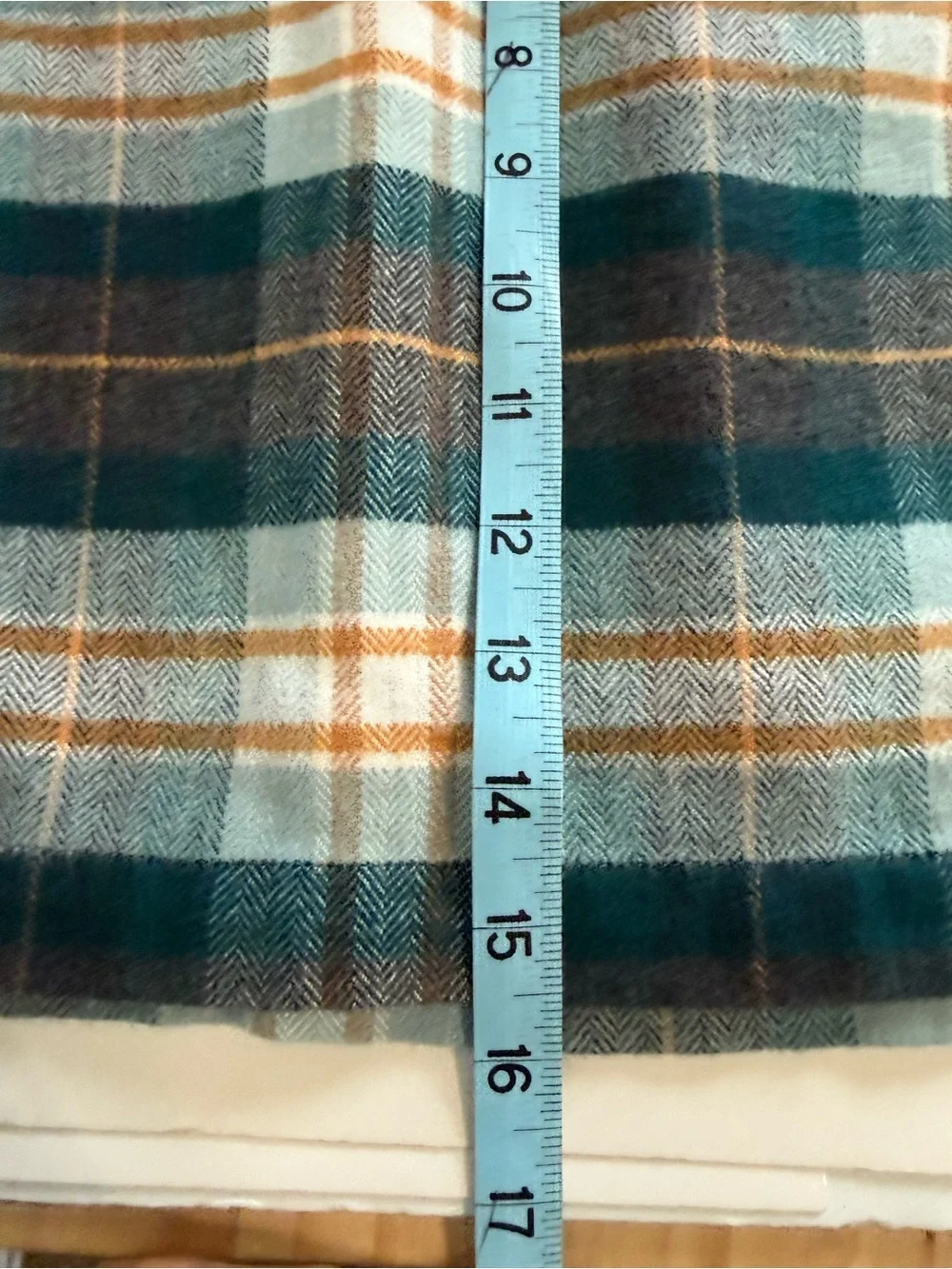 American Eagle Green Flannel Plaid Pull On Mini Skirt Academia Y2K Size XS